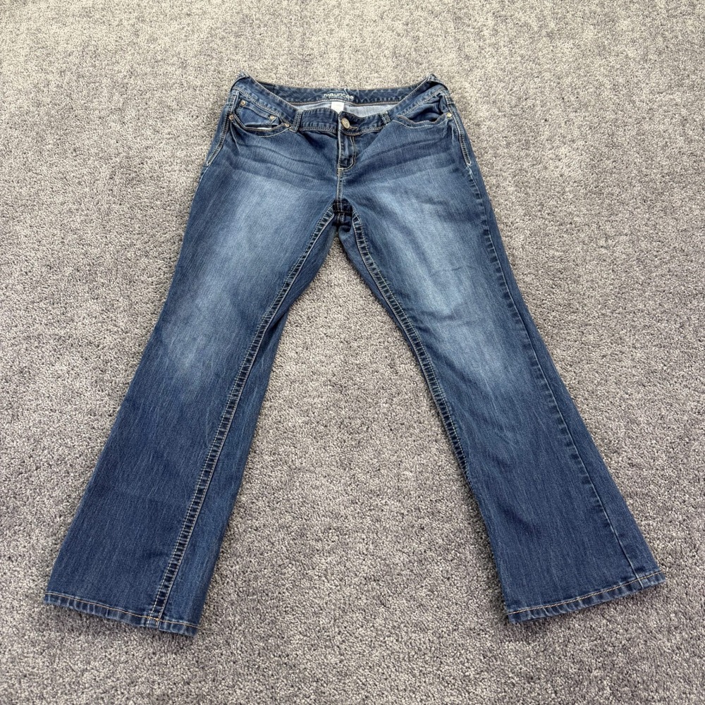 Maurices Jeans Womens 13/14 REG Blue Bootcut